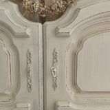 Old pair of small patinated doors
