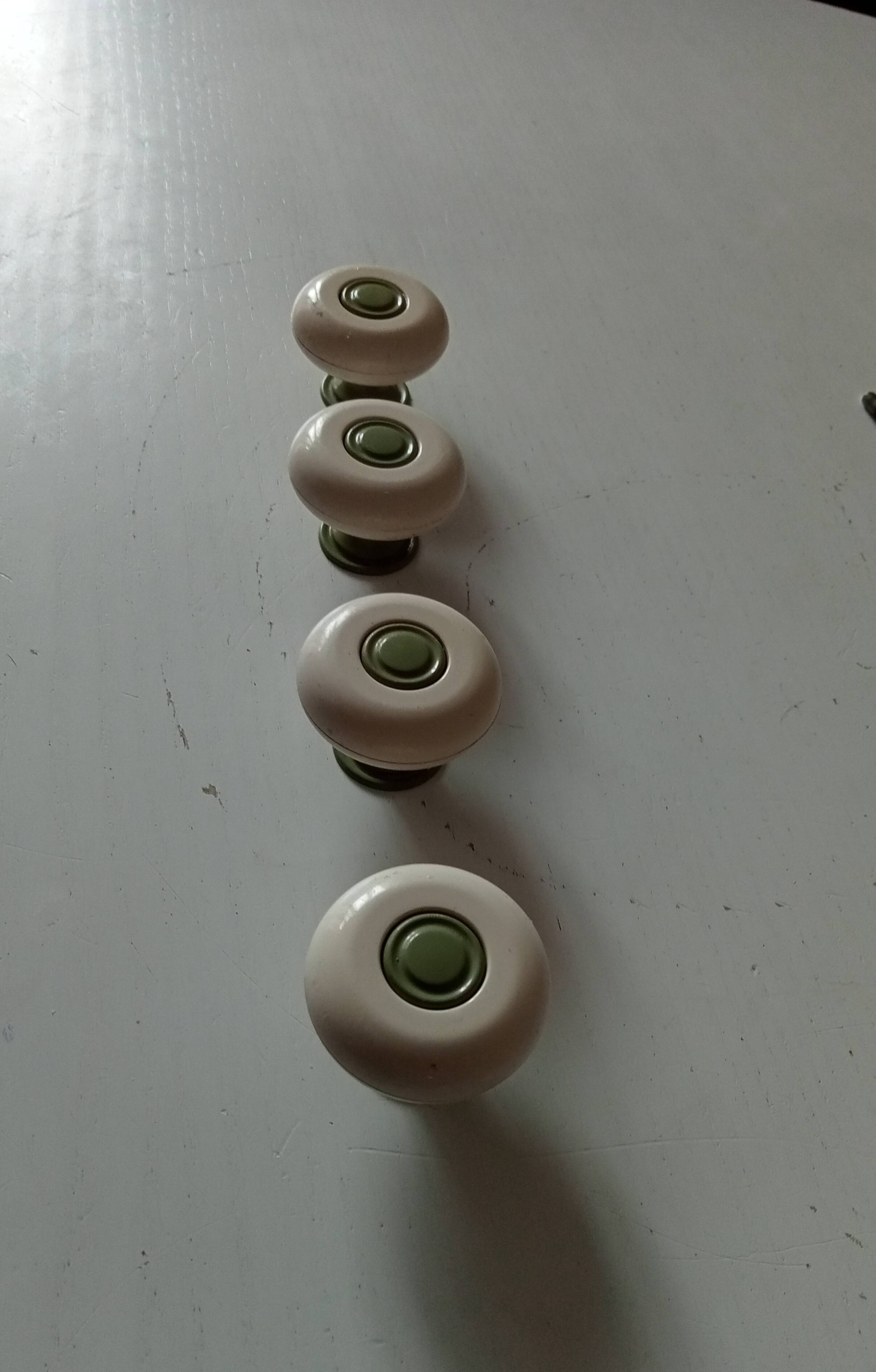 Pair of vintage furniture handles from the 70s/80s