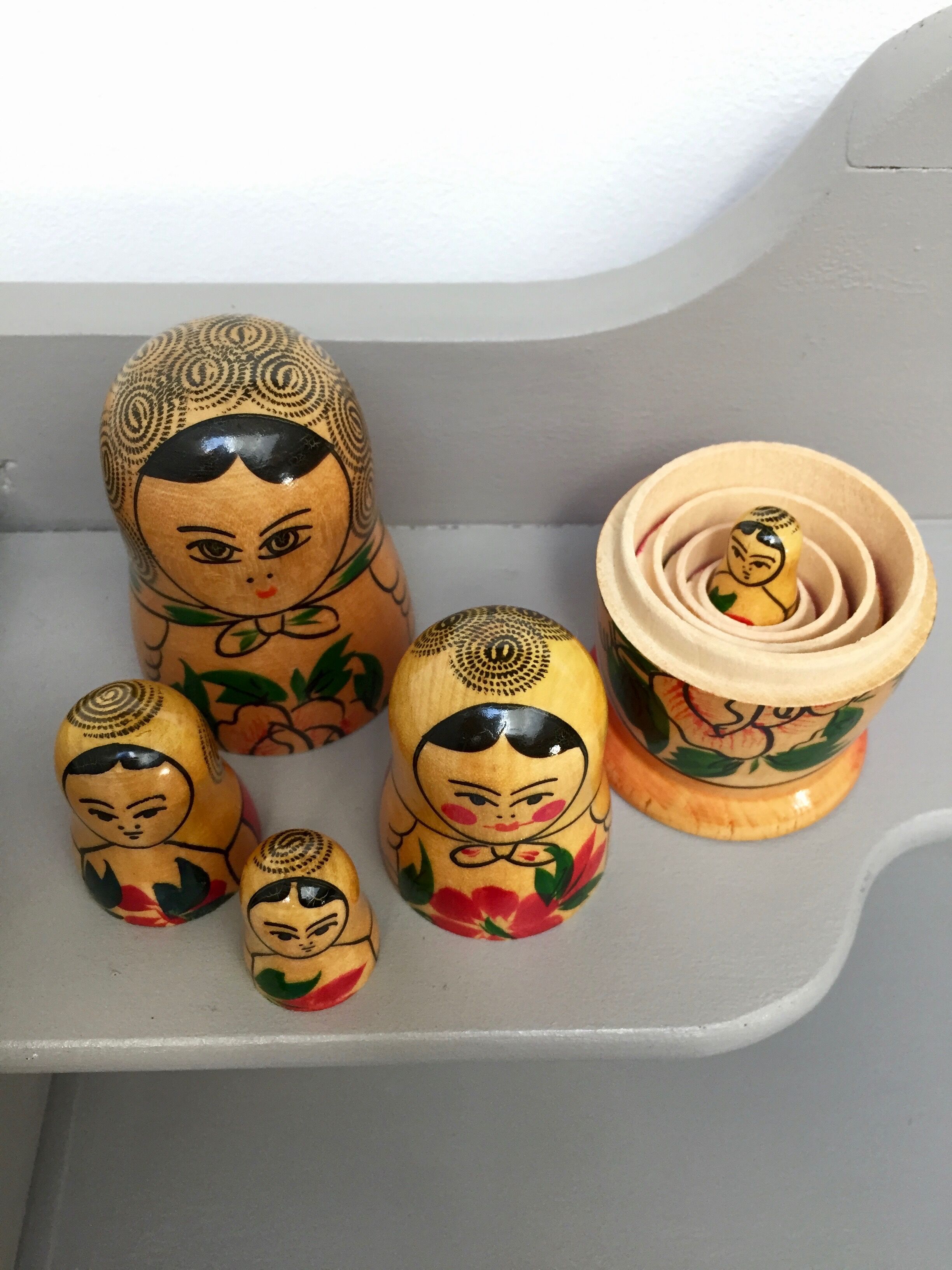 Série de matriochkas russes