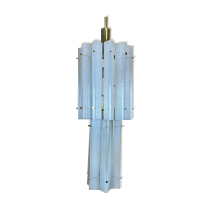 Lustre énorme Murano Ice Glass Limburg 60s
