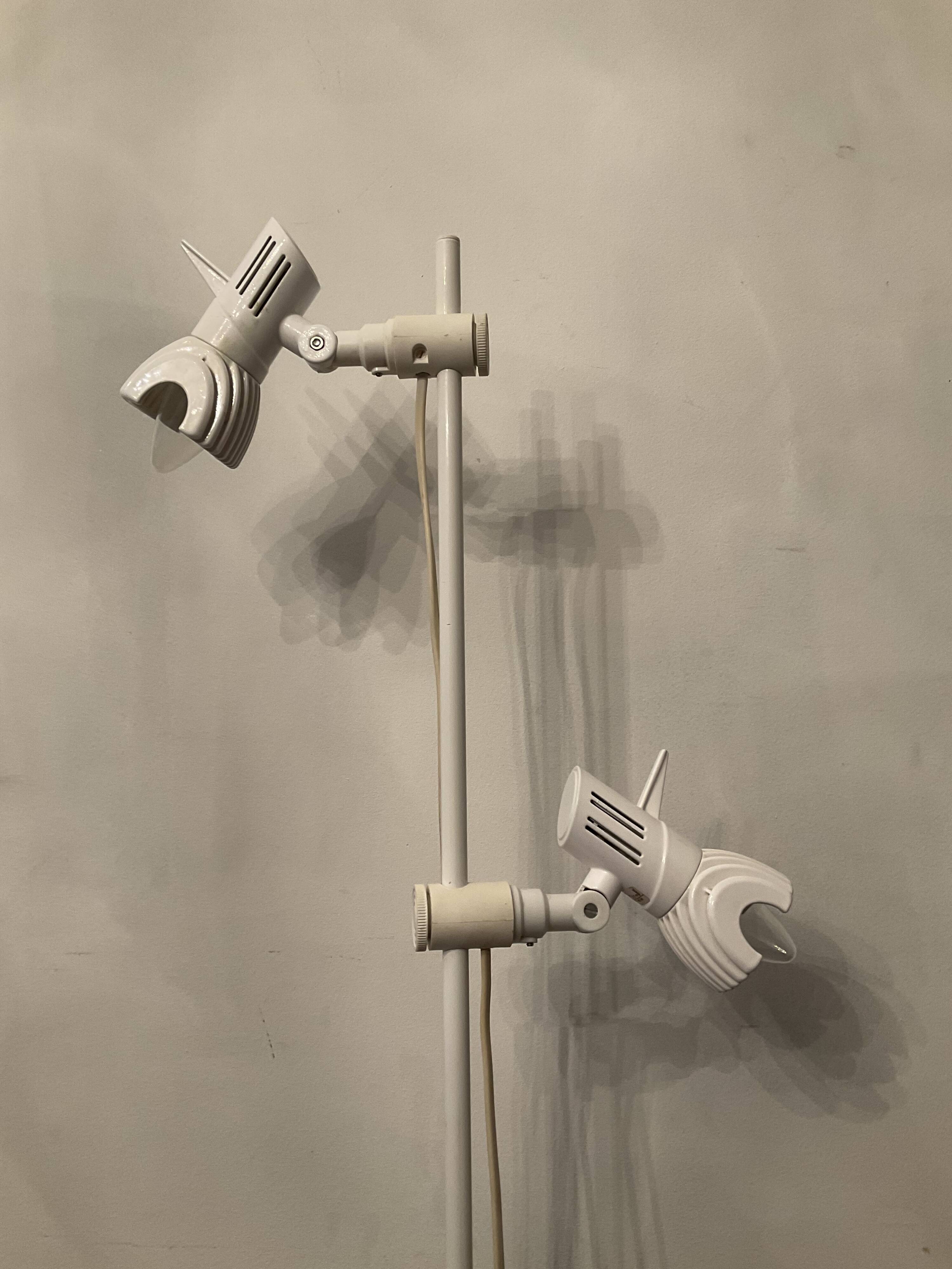 Vintage Hustadt Leuchten floor lamp from the 70s-80s
