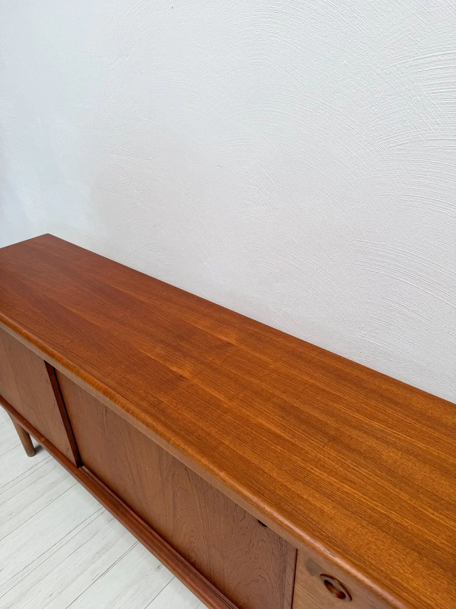 1960s large vintage Danish design teak sideboard by H.P. Hansen