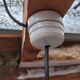 Industrial enamelled lamp