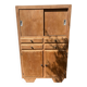 Antique raw wood sideboard