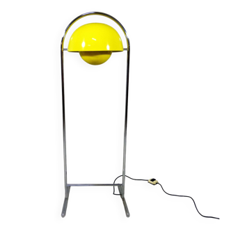 Cosack yellow flowerpot floor lamp 1960-70’s