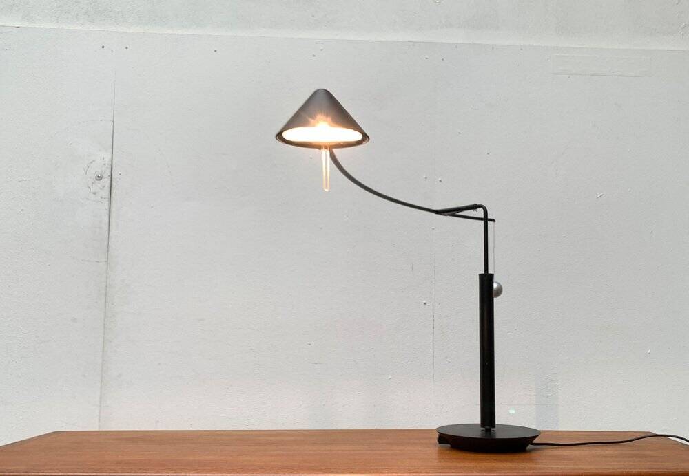 Nestore table lamp, Italian postmodern vintage by Carlo Forcolini for Artemide, 1980s.