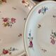 Flat porcelain plates France