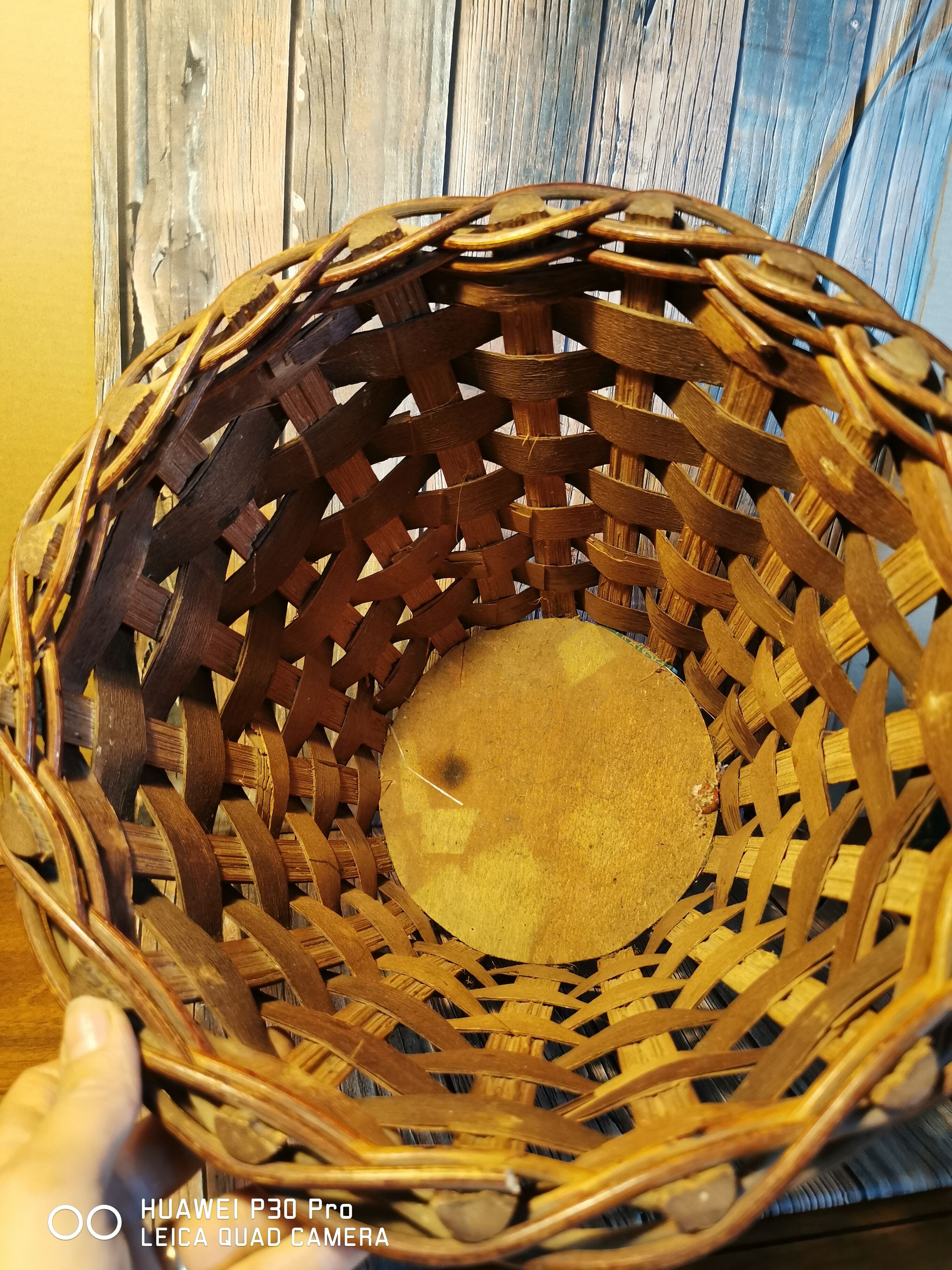Bamboo pot cover