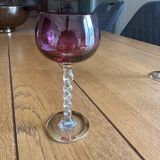 5 Murano crystal glasses