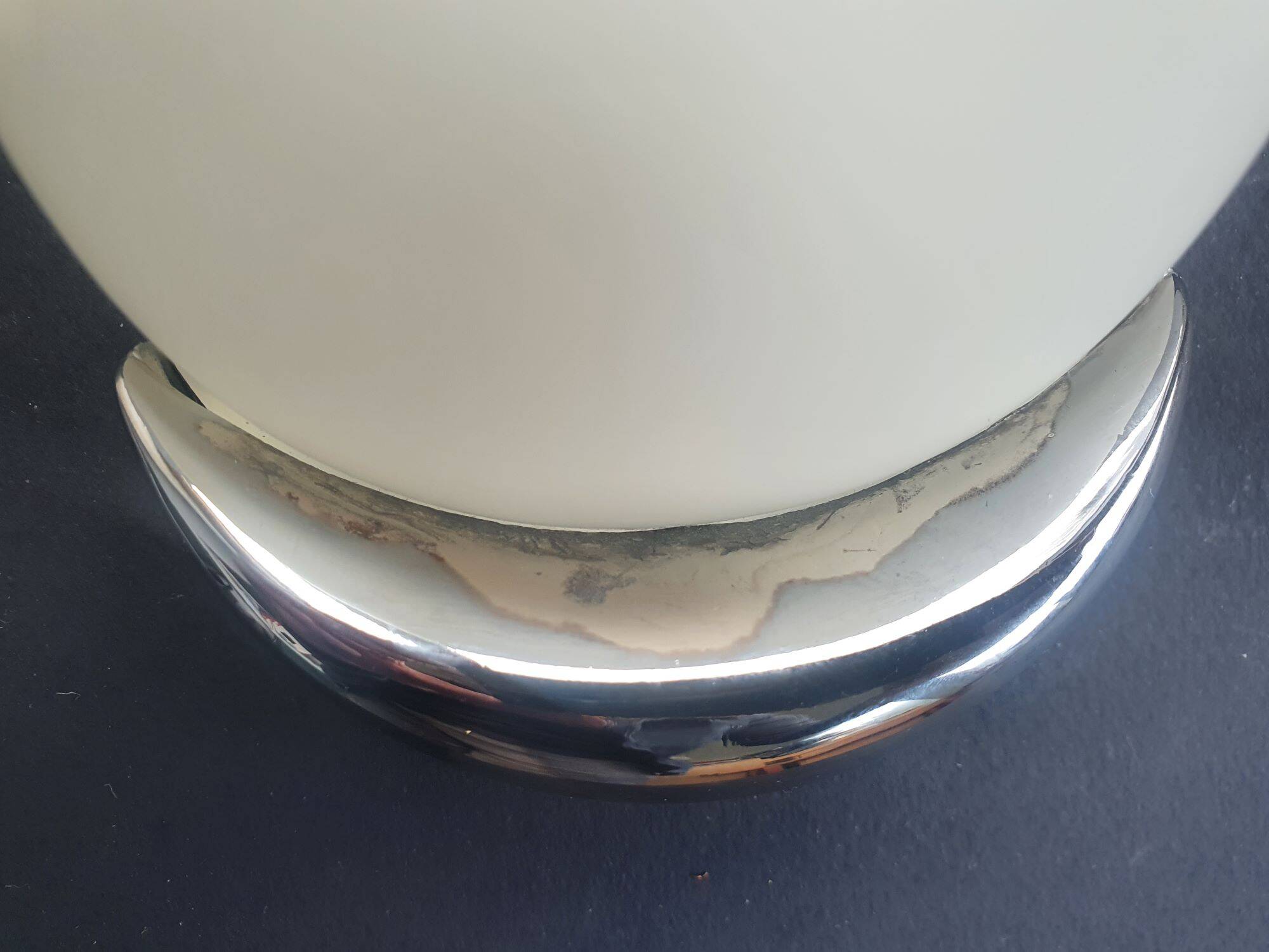 Vintage chrome wall light