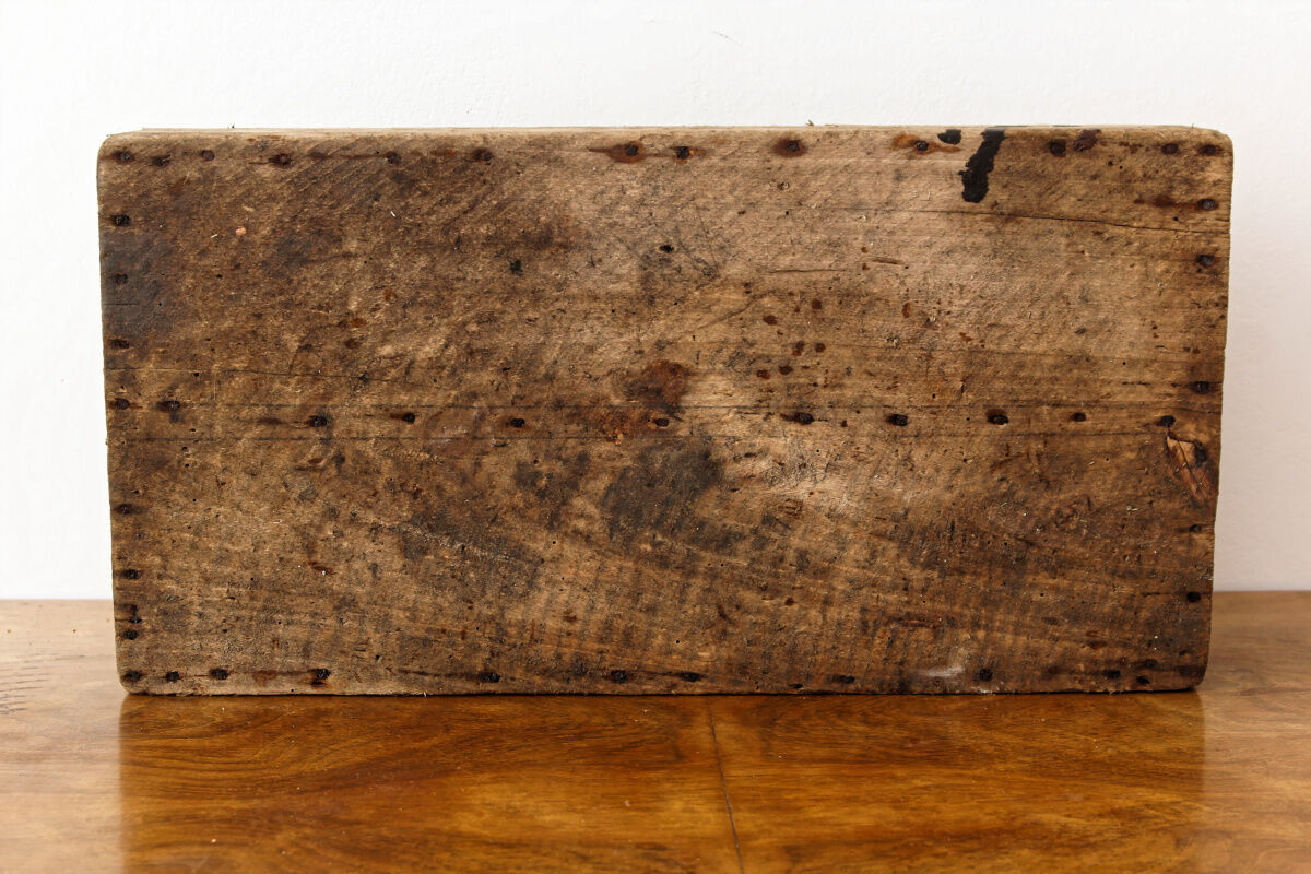 Wooden tool box, art deco