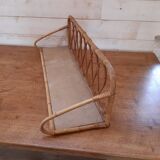 Rattan shelf from the 1960s