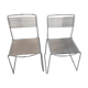 Lot de 2 chaises scoubidou