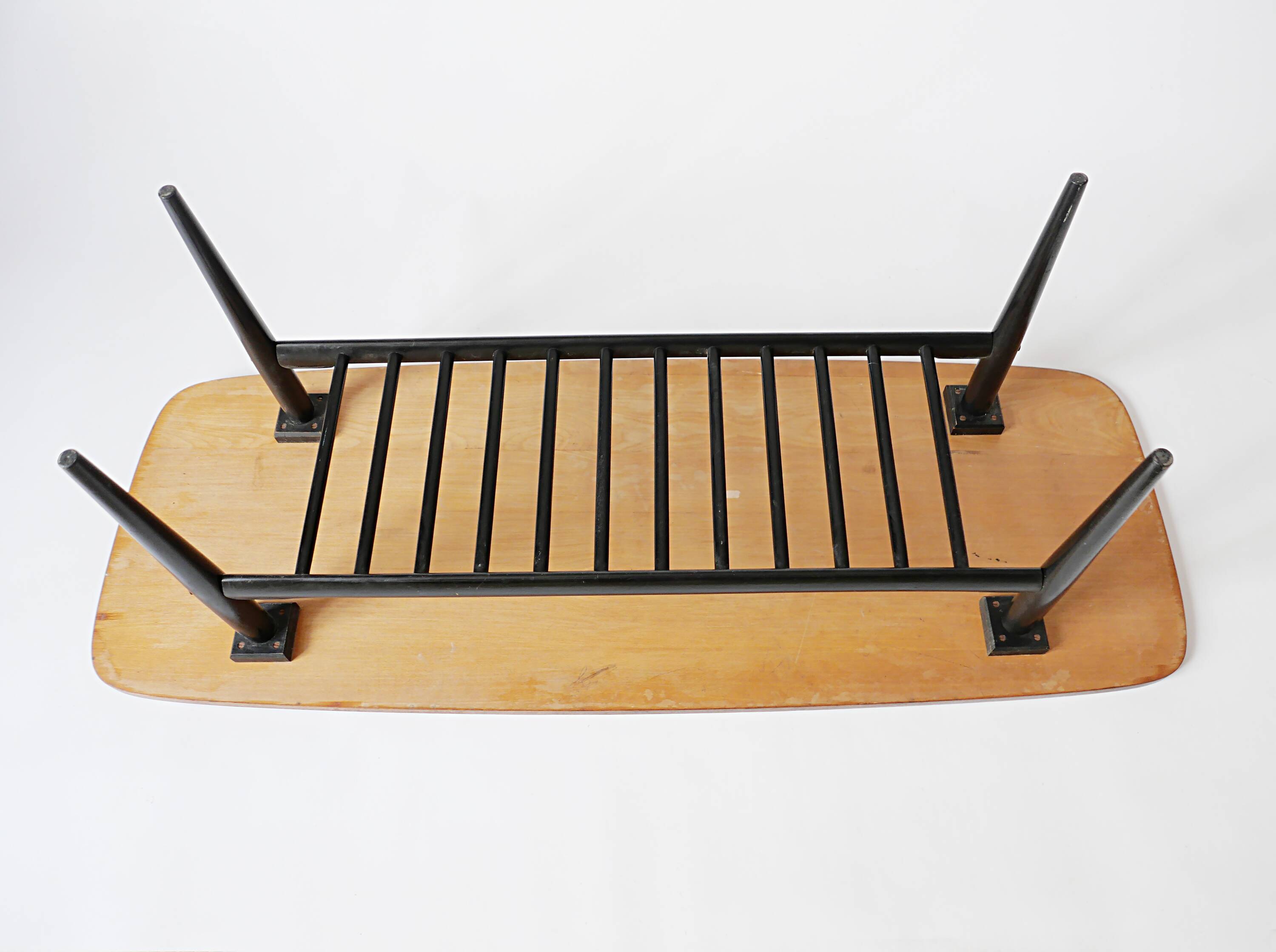 Scandinavian teak coffee table 1970