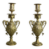Napoleon III Cassolette Candle Holders