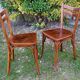 Paire de chaises bistrot Baumann n°56