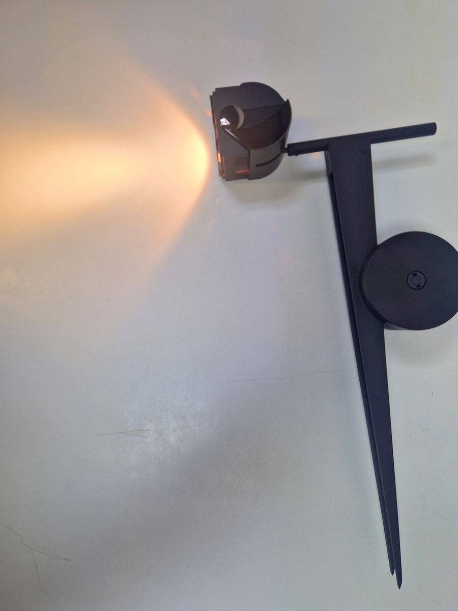 Postmodern Metal Wall Spot Lamp from Debsch Aster, Italy, 1980s