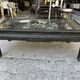 Chinese coffee table with mother-of-pearl and ivory stone inlays