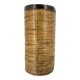Italian copper and bamboo umbrella stand, 1960s