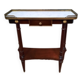 Louis XVI style console with gallery