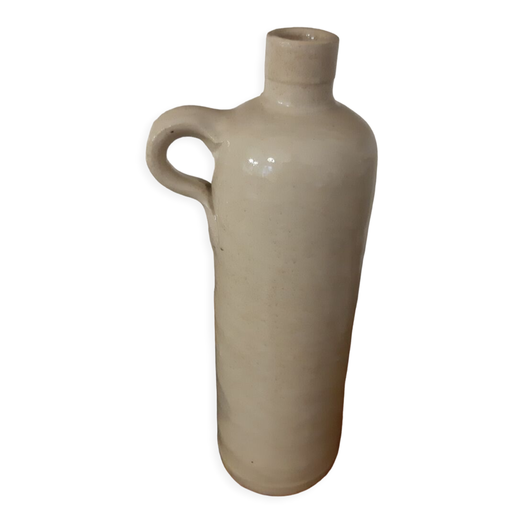 glazed stoneware bottle