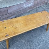 Farm bench in vintage wood 1920