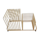 Porte vinyle chromé