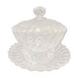 Baccarat crystal candy with torsos and its tray