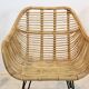 Gorgeous dutch wicker & steel chairs