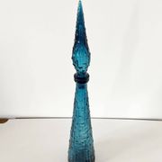 Vintage Italian glassware, bottle or carafe, 1960s, EMPOLI