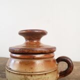 Stoneware table water dish