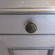 Buffet low 19th - silver grey patina and slate