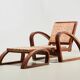 Francis Jourdain Lounge Chair + Ottoman France 1920s