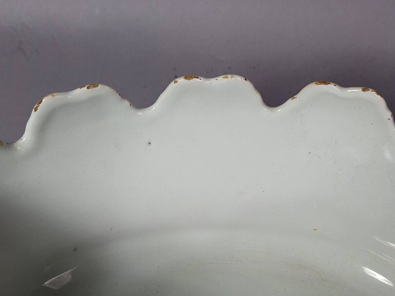 Ancien rafraîchissoir à verres céramique XIXe siècle