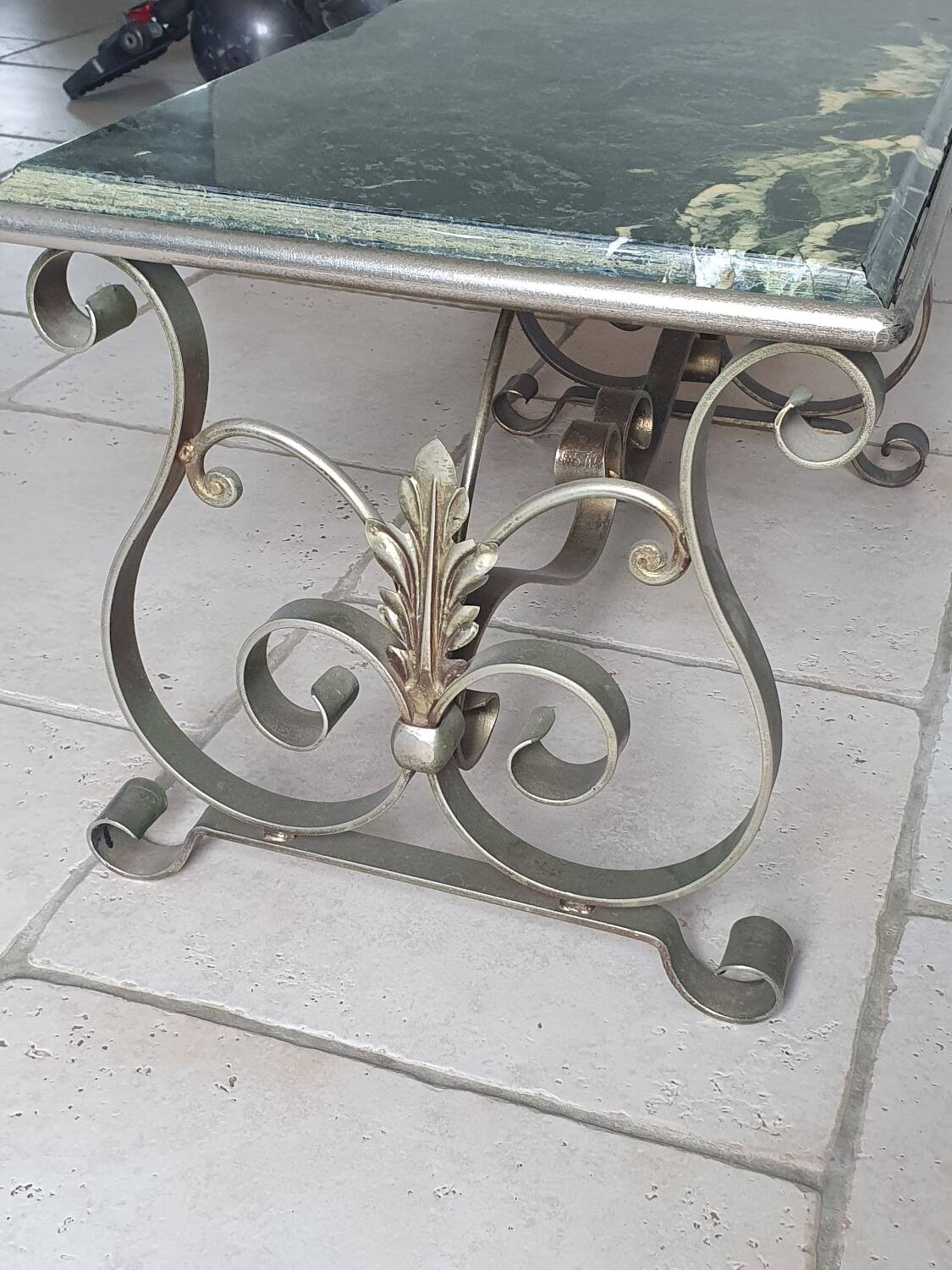 Gilbert Poillerat coffee table