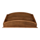 Old office sorter mail rack vintage wooden letter holder