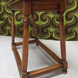 Console table in walnut, 20th century.