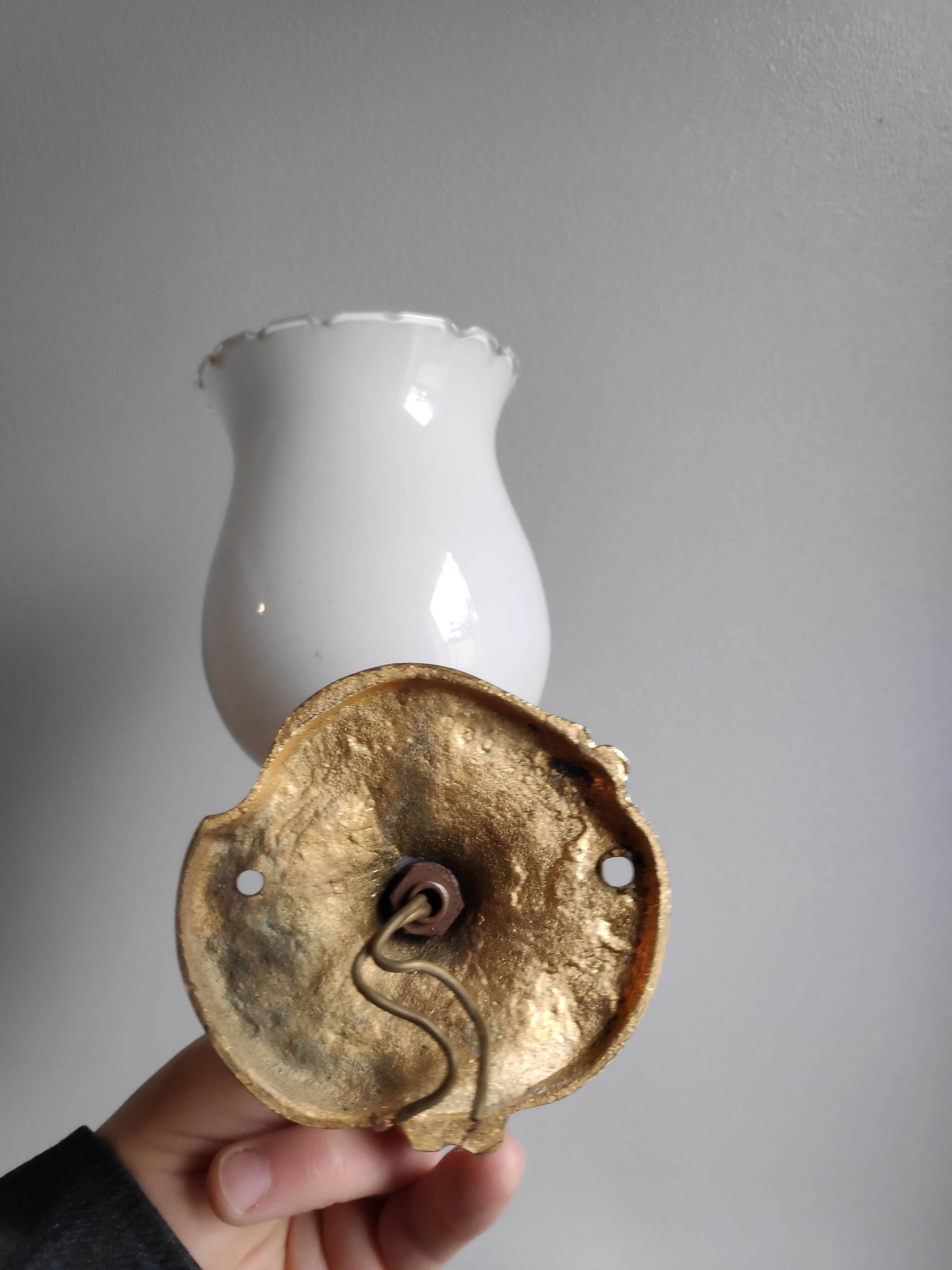 Pair of antique wall lights