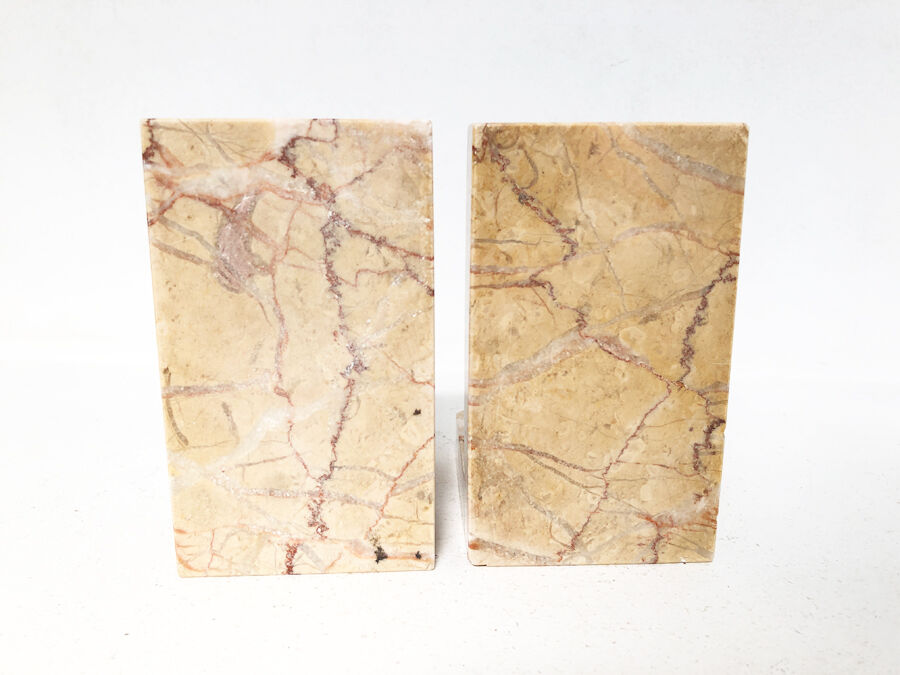 Greenhouse books in vintage pink marble, 1970