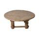 Xianping - Antique round coffee table in solid elm no. 2