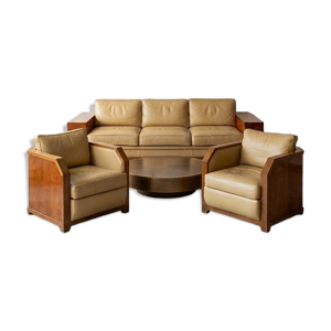 Canapé et fauteuils Modèle ''Dominique'' d'Hugues chevalier