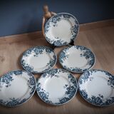 6 Marie Louise flat plates