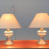 Mid-Century German table lamps ML 1 by Ingo Maurer for M Design, 1960s, set of 2