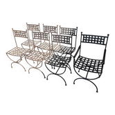 chaises fer forgé