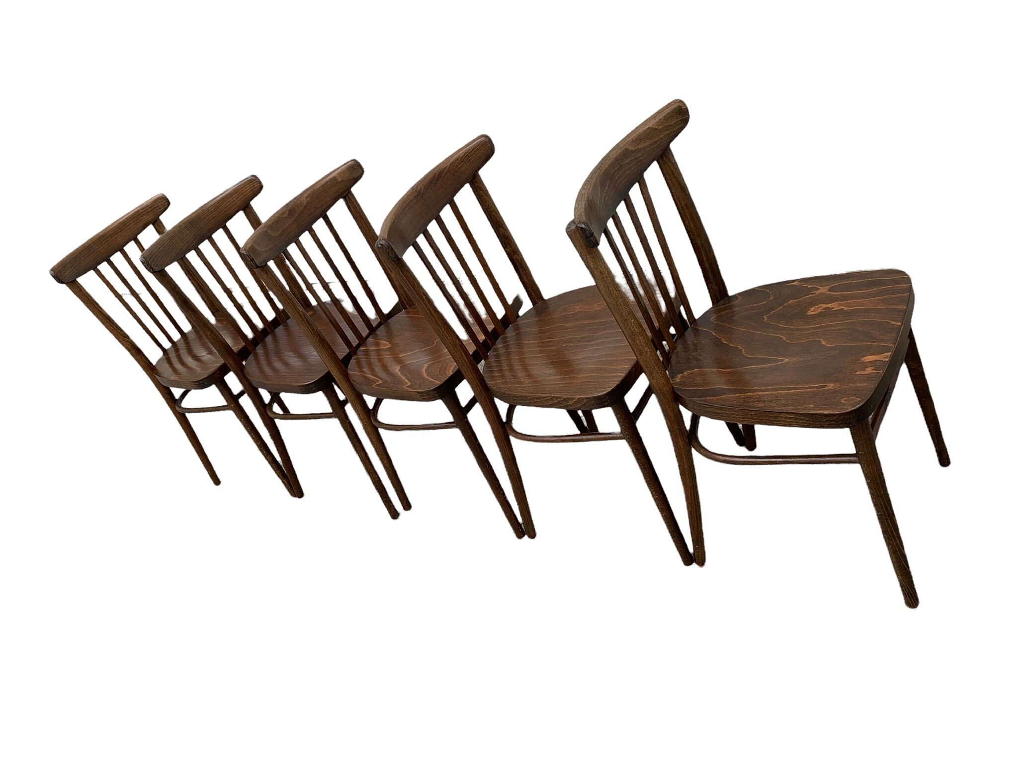 Bistro chairs 1950 made in Czechoslovakia
