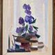 « Nature morte aux fleurs violettes » de Reuben Hedin