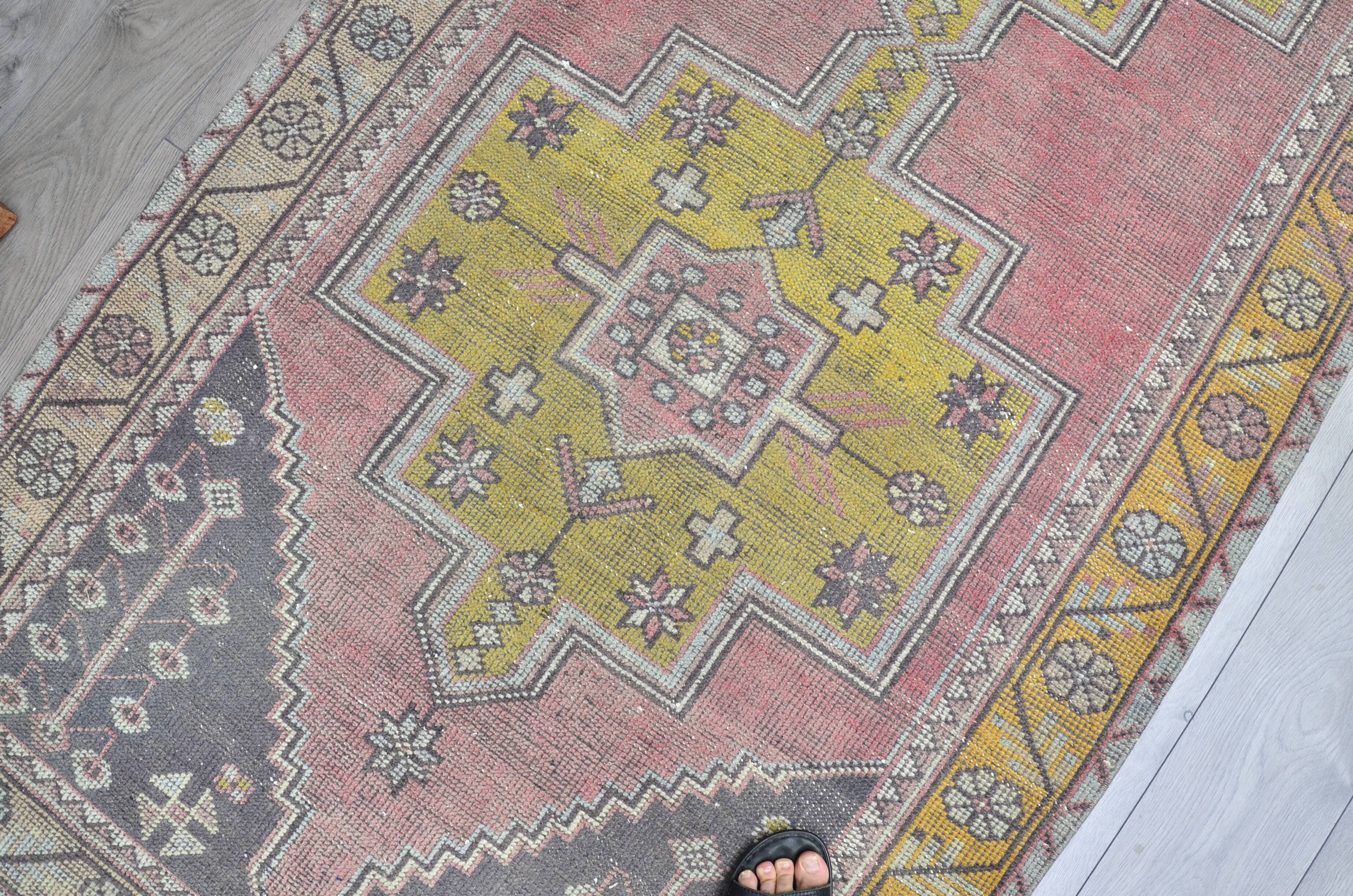 Colourful Oushak Vintage Floor Carpet sku 2508