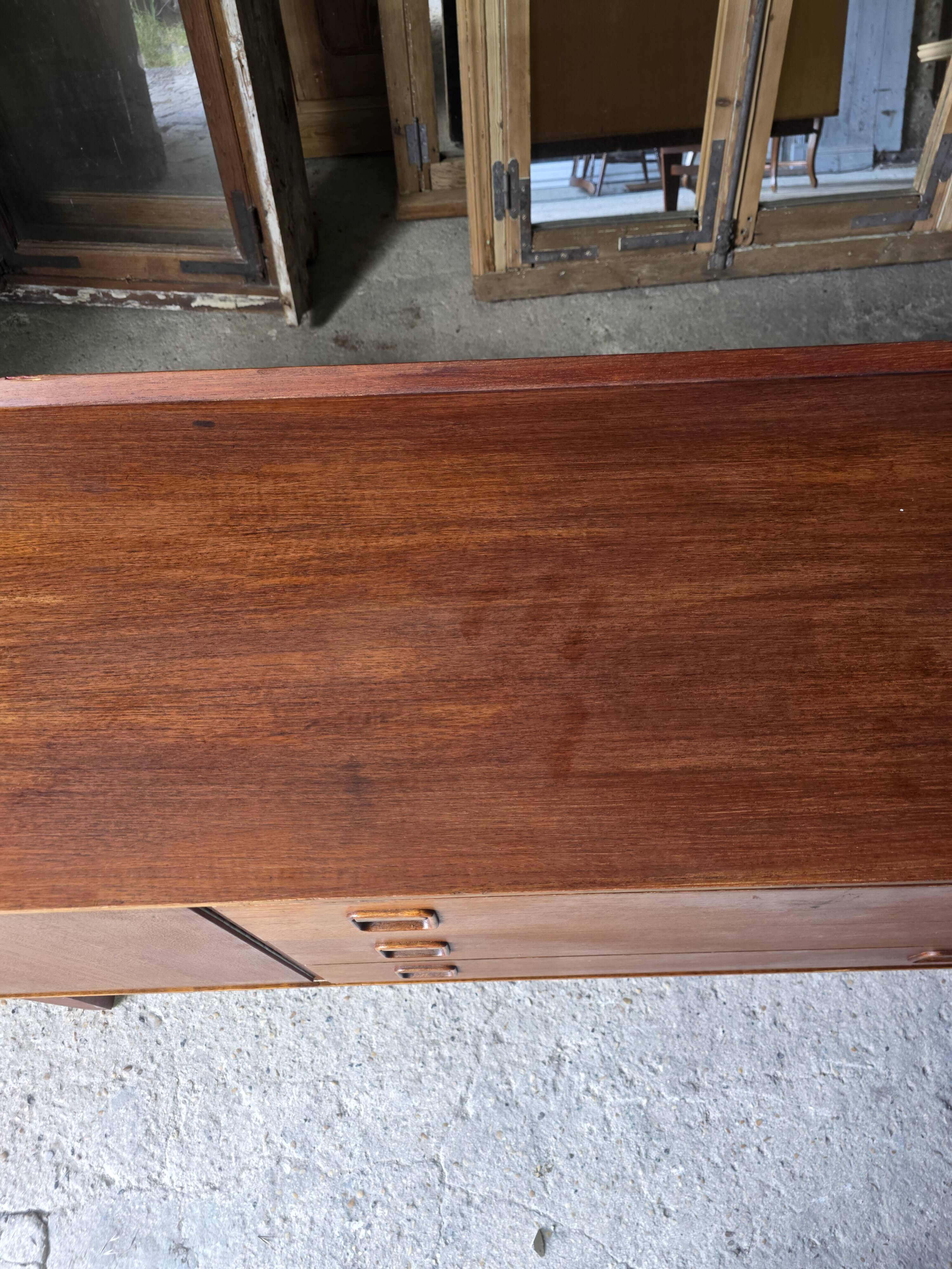 Scandinavian teak sideboard from the 1960s.