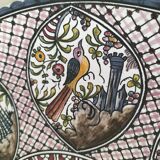 Portuguese plate signed Estrela de Conimbriga, 17th century Colours decor