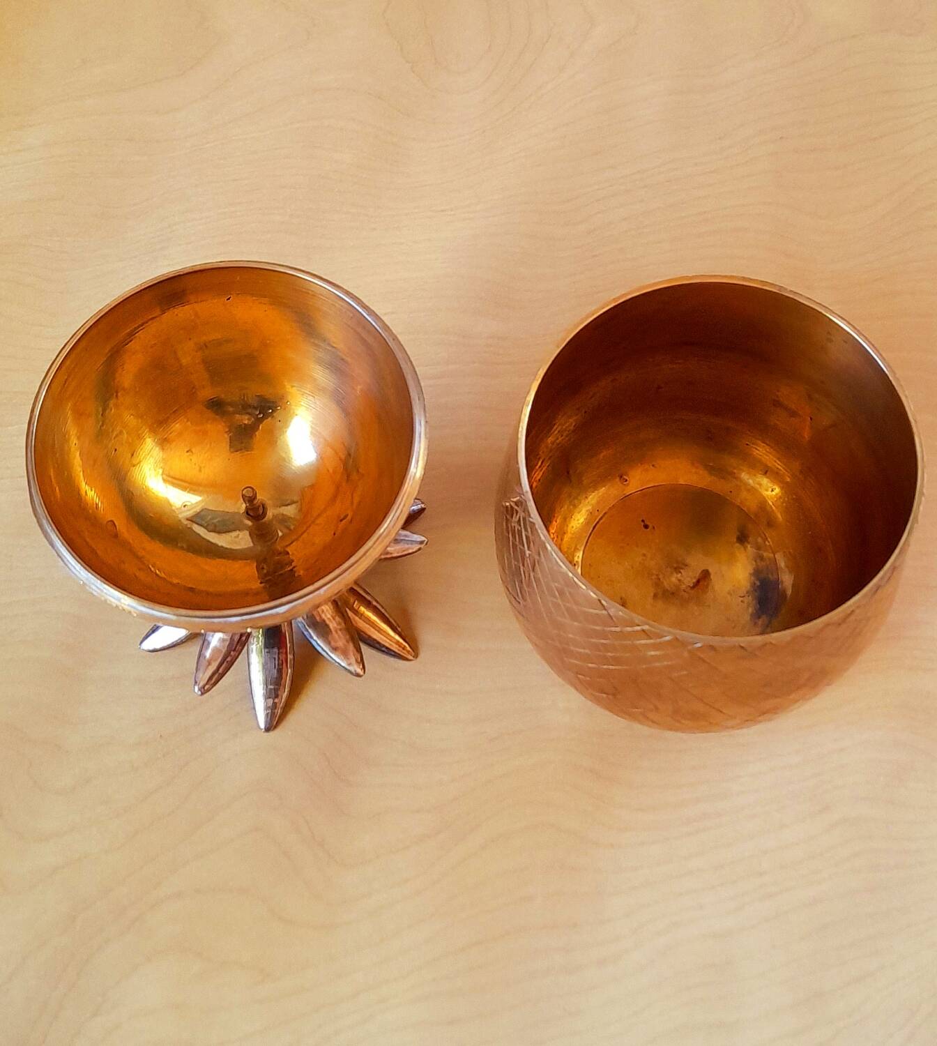 Brass pineapple from the 70s